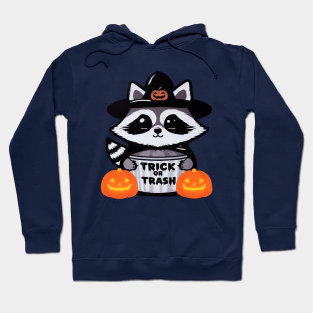 Raccoon Trick or Trash Hoodie by ThE MaYoR☆MDM☆